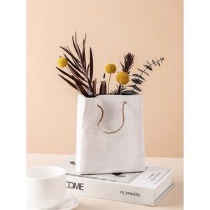 Creative Design Ceramic Flower Vase - Small Size